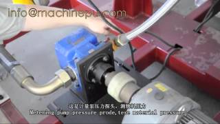 Operation Guide For Polyurethane PU Low Pressure Foam Injection Machine