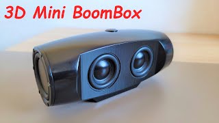 DIY Mini 3D Bluetooth BoomBox