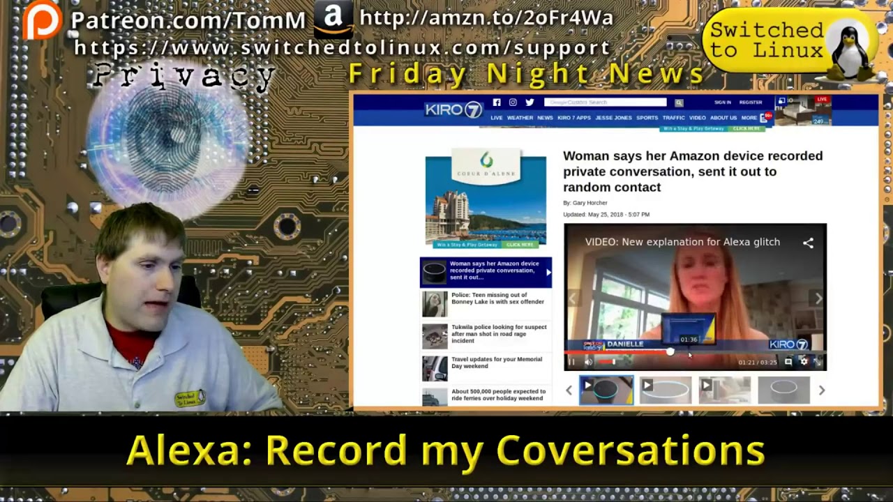 Alexa Does Record Our Data