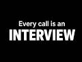 Every Admissions Call Is an Interview #Shorts