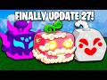 🌊🔥 ¡ASI ES LA UPDATE 27 DE BLOX FRUITS! 🏝️ NUEVOS BOSS, FRUTAS, ISLA Y EVENTO!! 🔥🌊