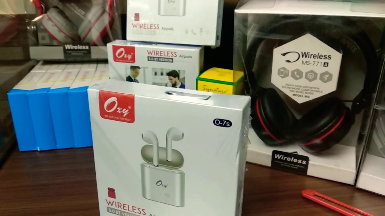 Unboxing of Oxy O-7s Wireless Air-pods 
