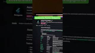 Top Flutter Extensions | Flutter learning