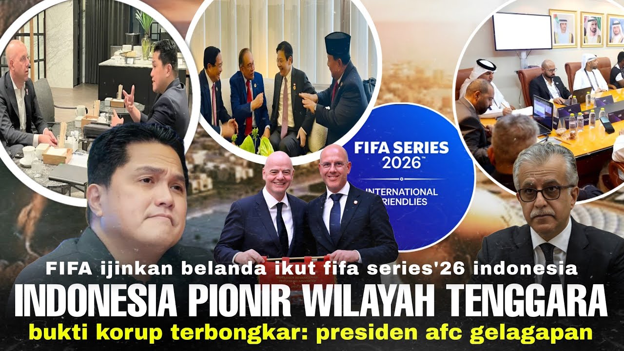 FIFA ACC, Presiden AFC Gelagapan: Belanda Sah Ajukan Diri, Indonesia Jadi Patokan Negara2 di ASEAN