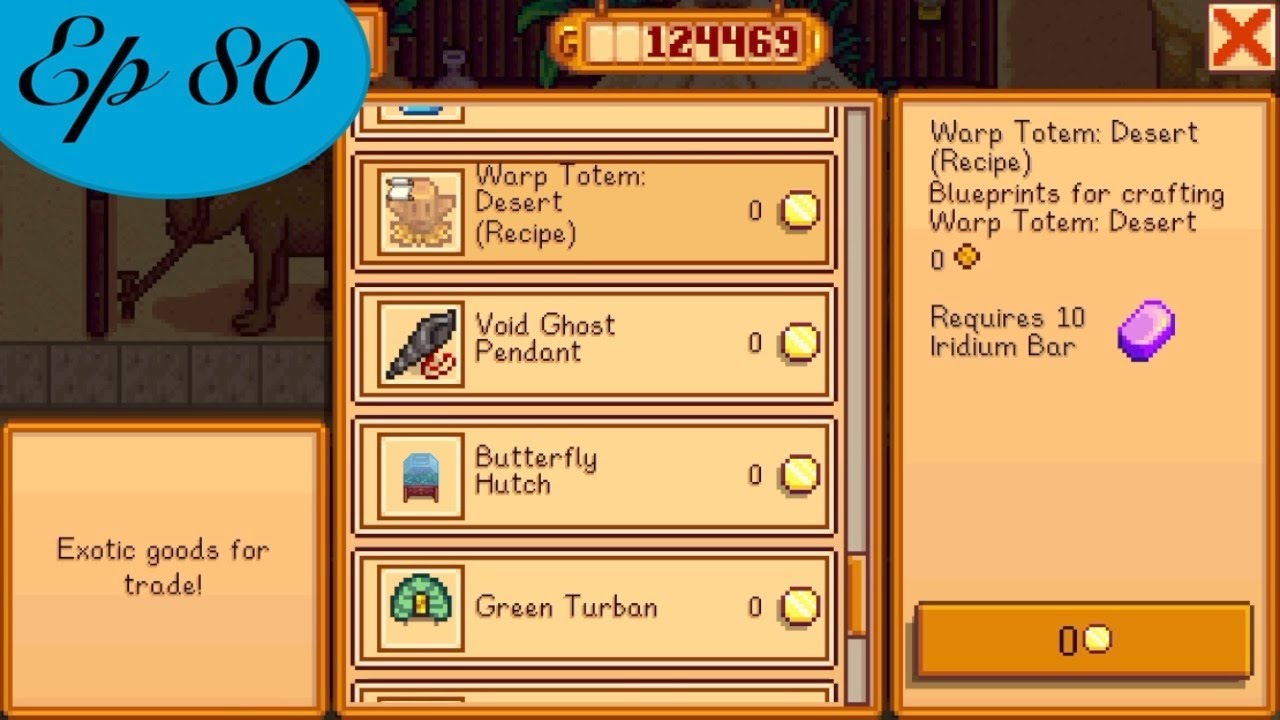 Stardew Valley Mobile (iOS/Android) Playthrough Ep 80 Void pendant