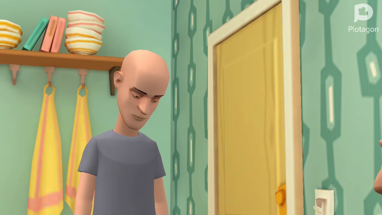 Classic caillou deletes everything on his dad's phone/grounded 