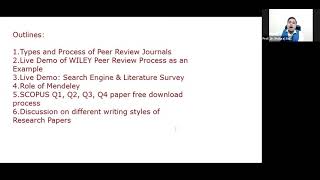Types and Process of Peer Review Journals