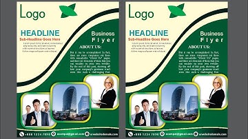 How To Make Brochure Design, In CorelDraw x7 || Full beginners Tutorial