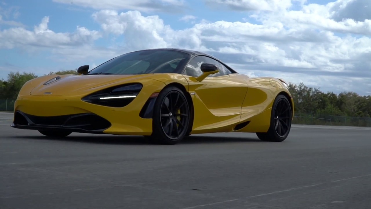 McLaren 720s in Top Speed Run (world's fastest stock McLaren) YouTube