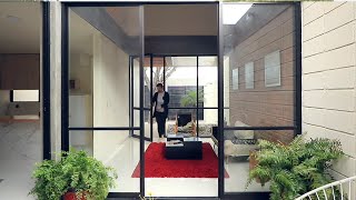 An Introspective House Filled With Lots Of Natural Light