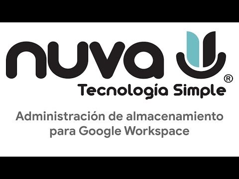 Cómo gestionar el límite de almacenamiento en Google Workspace - Video