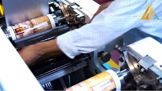 8 Colors Flexo Label Press with All UV | 2 Web Guides | Corona Treater | Cold Foil Lamination