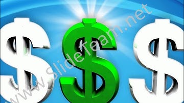 Dollar Sign Finance PowerPoint Templates ppt Themes 1012 Slides Backgrounds