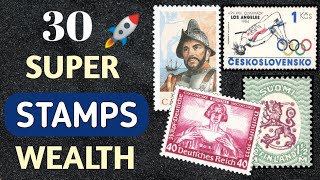 Most Valuable Stamps Unlocked | Philatelic Rarities From Different Countries