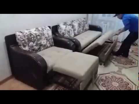 sofa cum dining table | sofacumbed #spacesaving - YouTube