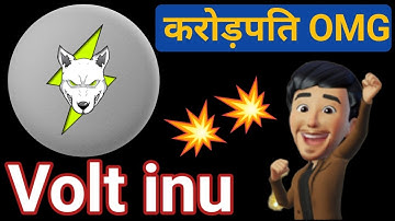 Volt Inu Coin News Today | crypto news today | volt inu will make millionaires