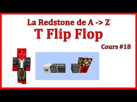 T Flip Flop 🛠 Redstone Electronics 🛠 Redstone from A to Z 🛠 Lesson #18