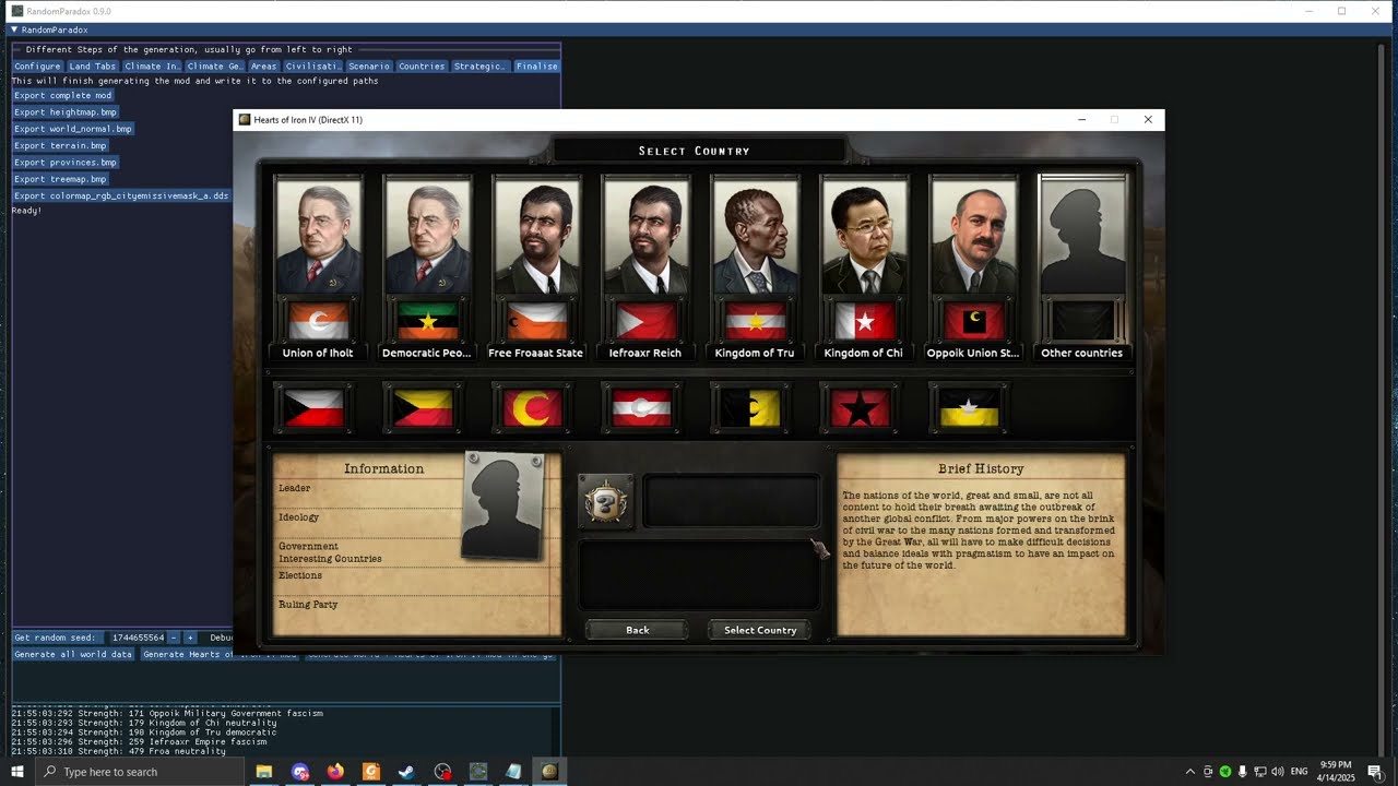 How to add a custom hoi 4 map ( Random Paradox )