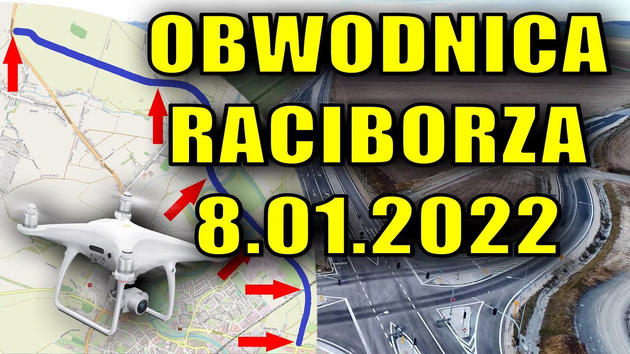 Obwodnica Raciborza 8.01.2022