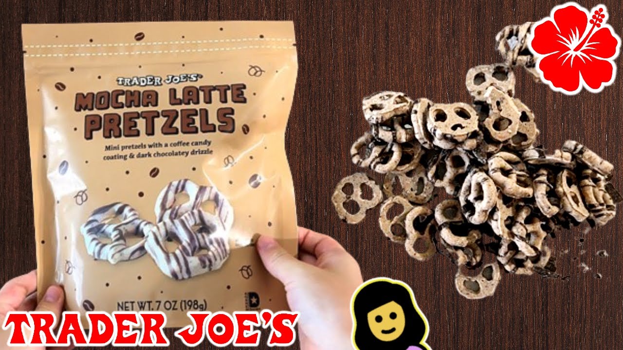 Mocha Latte Pretzels - Trader Joe's Product Review - YouTube