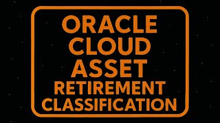 6 : Oracle Asset Retirement Readiness using Logistic Regression