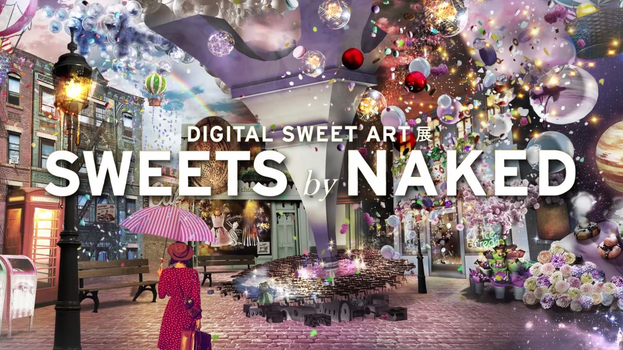 installationart, corecreative, Japan, tokyo, Japanese, スイーツ, sweets, SWEETS by NAKED, インタ...