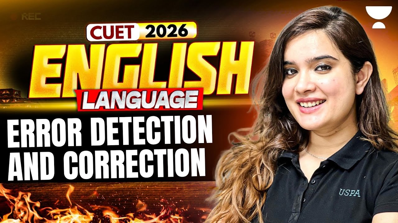 Error Detection One Shot 🔥 | CUET 2026 English Grammar | Shipra Mishra
