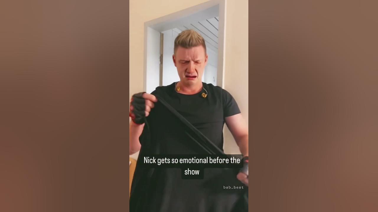 It’s gonna be okay Nick we love you 😍 😄 #backstreetboys #backstreetback #bsb_best #nickcarter
