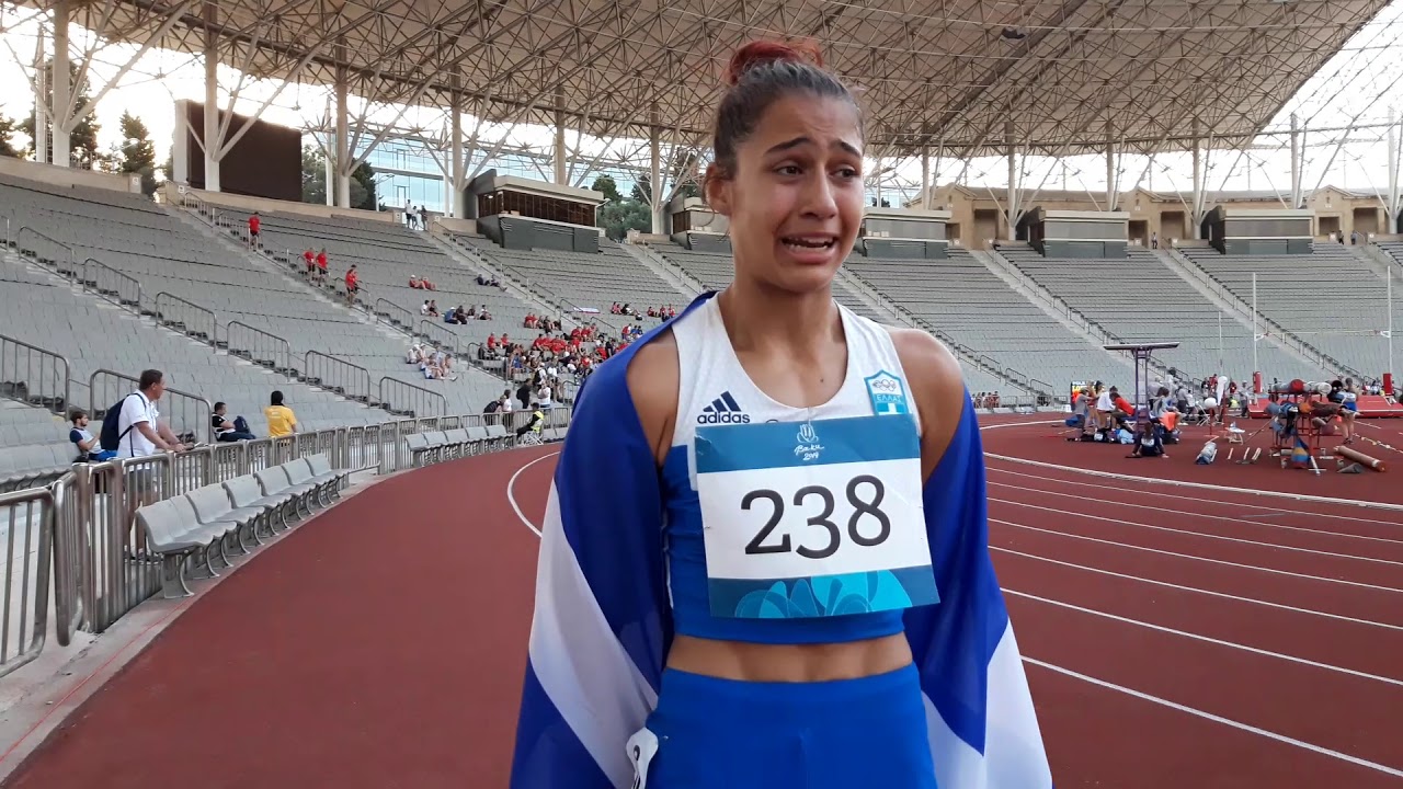 Τι είπε η Αναστασία Ντραγκομίροβα για το χάλκινο μετάλλιο στο έπταθλο @EYOFBaku2019