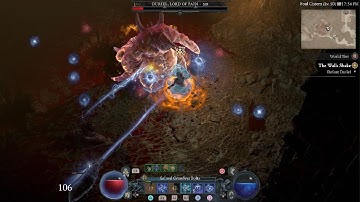 Melee Sorc Ball lightning Test