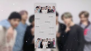 [金星] bts edit lockscreen - ibis paint tutorial screenshot 4