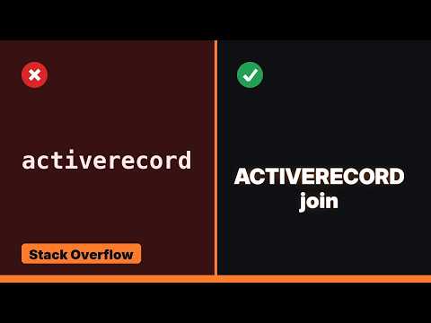 General Active Record joins or includes