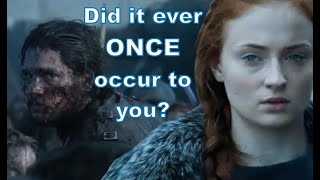 Sansa Has The Best Insight  Game of Thrones