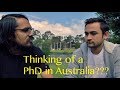 Interview series 2: PhD in Australia