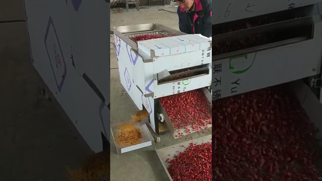 dry chili cutter seed remover 