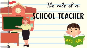Roles & Responsibilities of School Teacher video