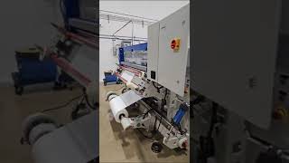 Servo Perf slit in Unit installed on HSC-1300 Slitter running at 400 meters per min.  Made in USA!