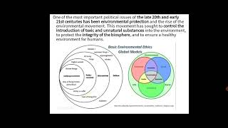 PE module 5 environmental ethics