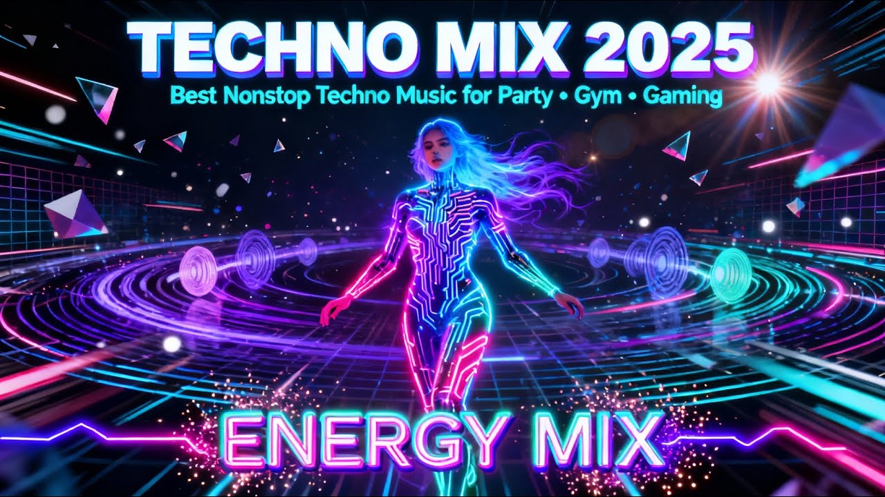 Techno Mix 2026 🔥 Dark Techno & Bass Boosted Remixes | Electro House Dance Party