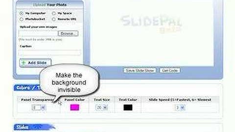 Myspace Picture Slideshow Creator