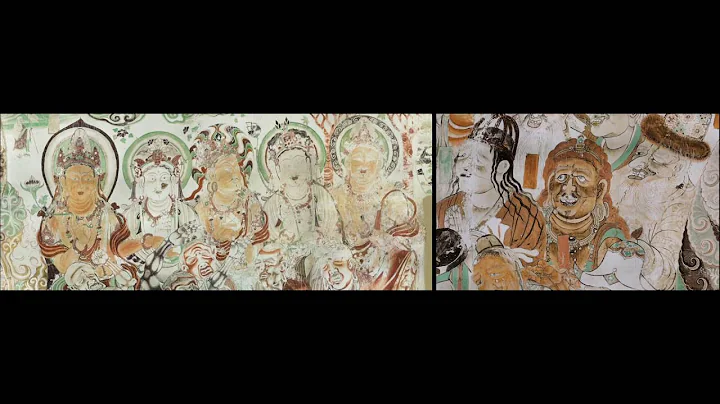 Mogao Grottoes and Surrounding Landscape Panorama - DayDayNews