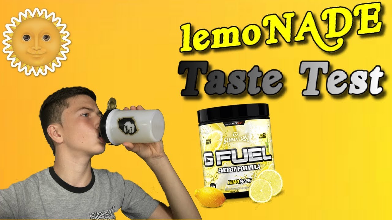 G Fuel LemoNADE review:unboxing:taste test Is It Good??