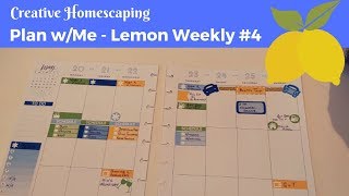 May Plan with Me || Lemon Theme || Week 4