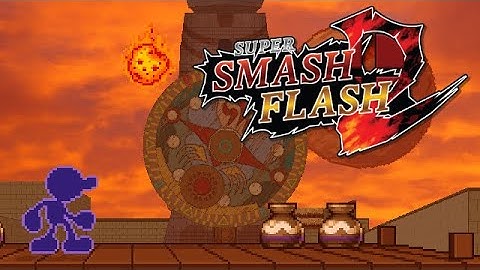 SSF2 Bloopers - I stood for 1 minute while the moon hits the clock.