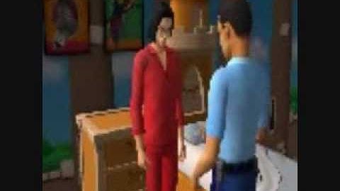 SIMS 2-PRANK CALL TO THE COPS-