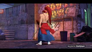 The King Of Fighters All Star Samurai Shodown Using Genjuro Kibagami In Time Attack Mode