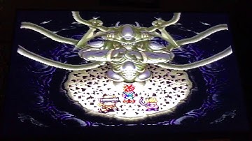 Chrono Trigger (SNES) - End Boss Lavos Battle and Game Ending