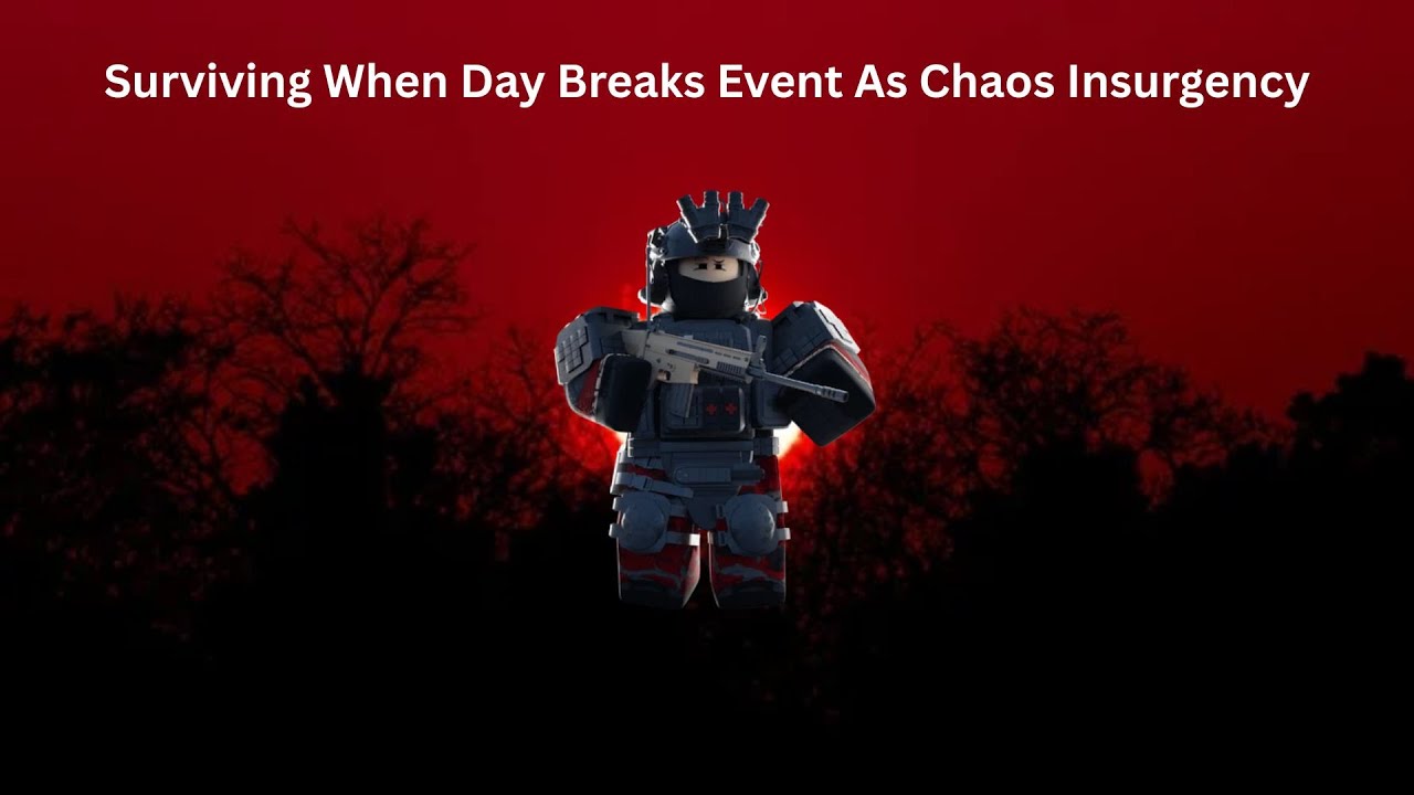 SCP Roleplay When Day Breaks Event As CI - YouTube