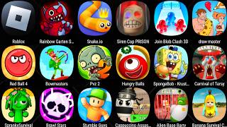 Roblox,Spranky Survival,Hungry Balls,Draw Master,Bowmasters,Stumble Guys,Banana Survival Master..... screenshot 3