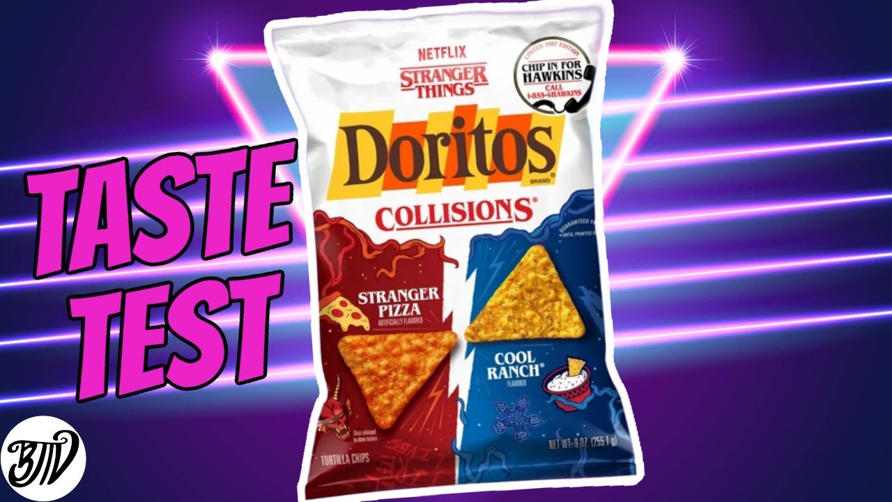 Чипсы Doritos x Netflix «Очень странные дела: столкновение» || Пицца «Очень странные дела» + вкус...